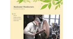 Desktop Screenshot of blackwaterwoodturners.com